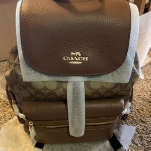 Brand new coach diaper bag